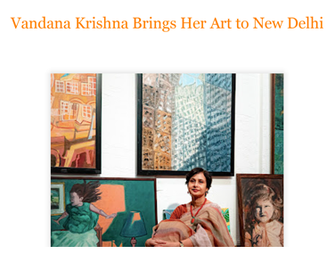 Vandana Krishna Brings Her Art to New Delhi