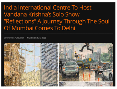Bold Outline — Reflections at India International Centre
